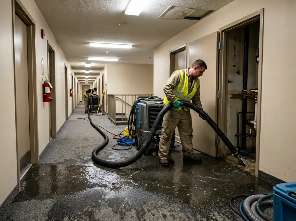 multi-unit-apartment-hallway-f-005 — frequently asked questions, Emergency Burst Pipe Water Extraction & Removal in Electra,…